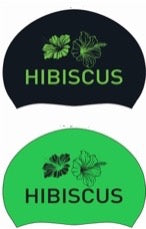 Hibiscus Swimming Caps