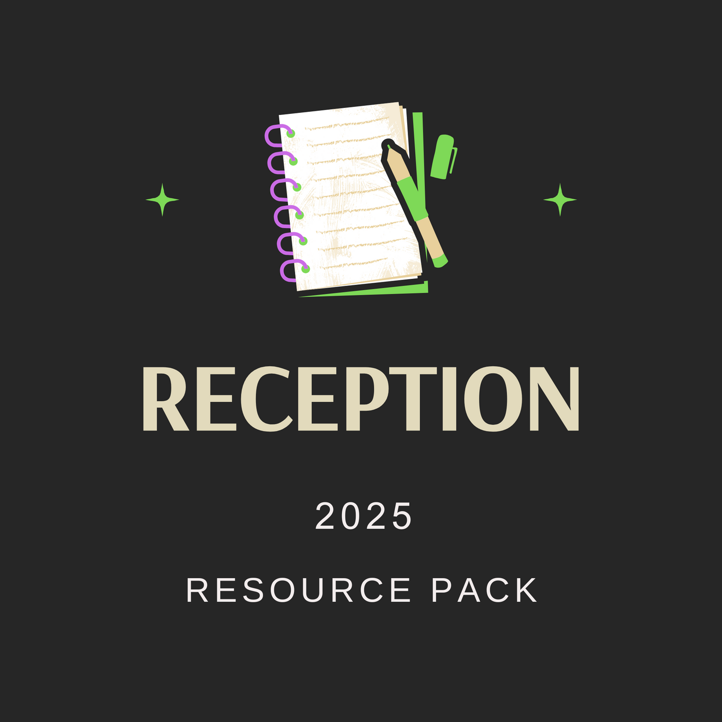 Reception Resource Pack 2025