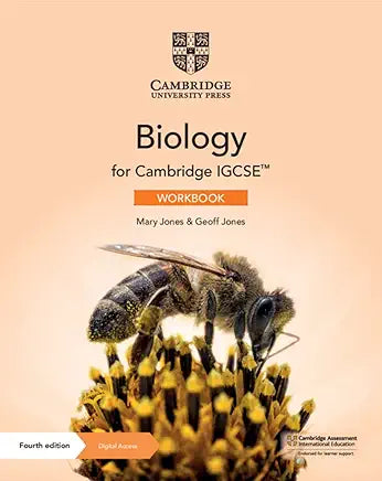 BIOLOGY FOR CAMBRIDGE IGCSE WORKBOOK - JONES/JONES